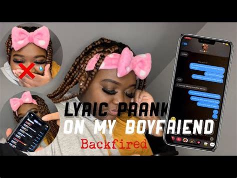 NAKED BY ELLA MAI LYRICS PRANK ON BOYFRIEND BACKFIRED YouTube