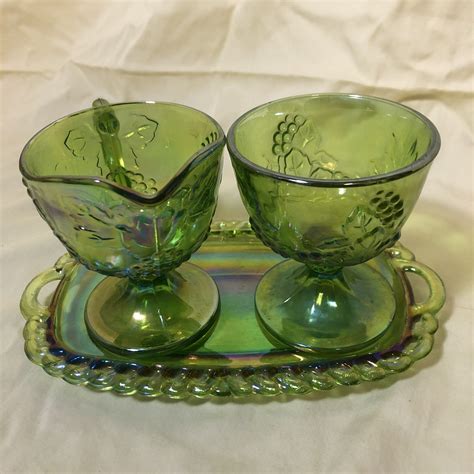 Serving Odds Ends Dining Serving Vintage Indiana Glass Sugar And