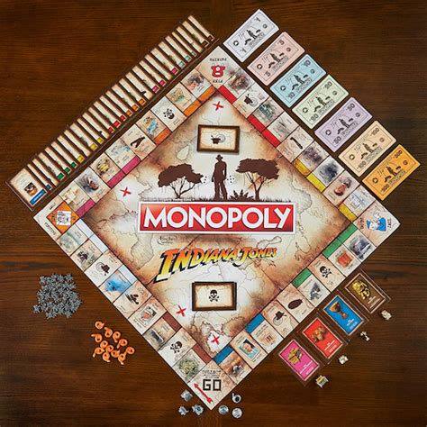 Hasbro Monopoly Indiana Jones Edition Game Released Mousesteps