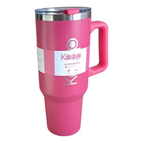 KEEP Mug Taza Vaso Termico 1180 Ml Rosado Keep Falabella