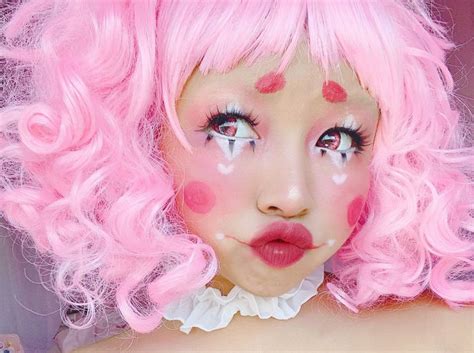 ♡cream Puff♡ On In 2020 Cute Clown Makeup Clown Makeup Cute Clown