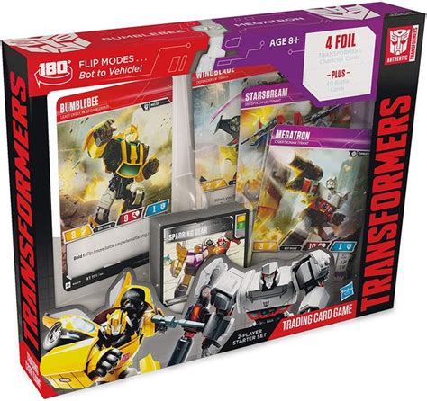 Transformers Trading Card Game: Bumblebee vs Megatron Starter Set ...