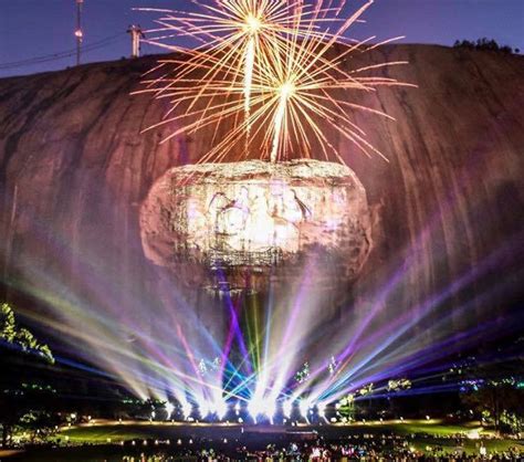 Fantastic Fourth Celebration At Stone Mountain Red Tricycle