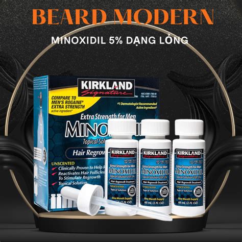 Thuốc Mọc Râu Minoxidil 5 DẠng LỎng Chính Hãng Lazada Vn