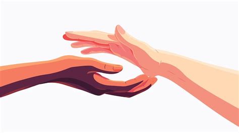 Support Care Hand Gesture Love Forgiveness Premium Ai Generated Vector