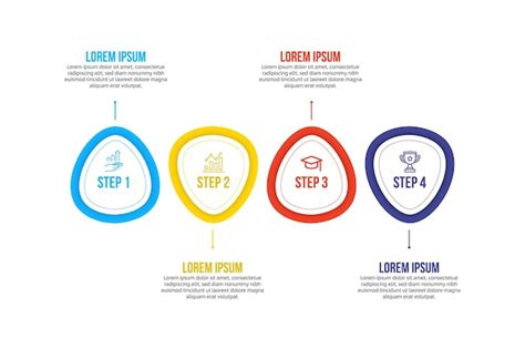 Premium Vector Modern Colorful Infographic Steps