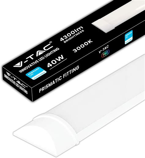 V TAC Réglette LED Linéaire 120 cm 40W Chip Samsung Haute