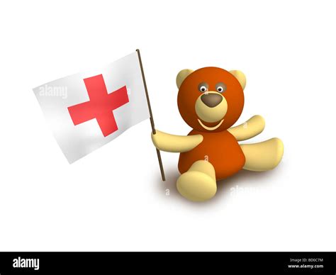 Red Cross flag Stock Photo - Alamy