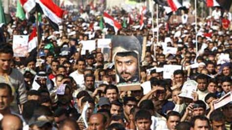 Thousands Of Sadr Followers Protest US Iraq Security Pact