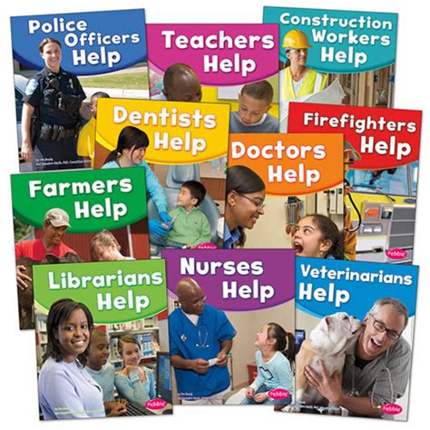 Our Community Helpers Paperback Book Set Of 10