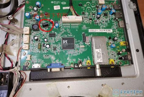 Tcl L32p21bd液晶电视黑屏的故障维修过程（图） 家电维修资料网