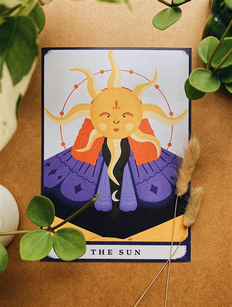 Tarot The Sun On Behance