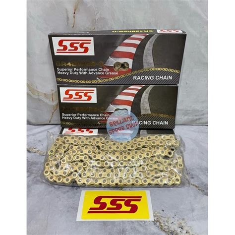 Jual Rantai SSS HSBT 428 130L 140L Gold Heavy Duty Shopee Indonesia