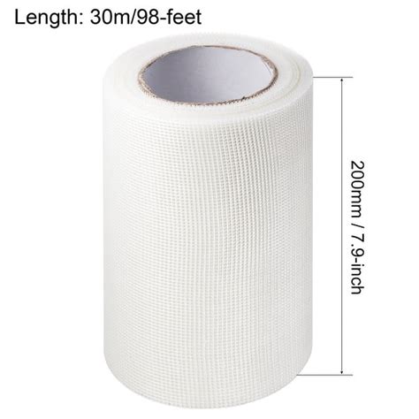 Drywall Joint Tape Self Adhesive Fiberglass Repair Wall Patch Bed