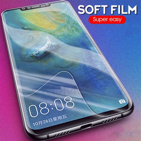 Película protectora suave de hidrogel para Huawei Mate 20 Pro Mate20