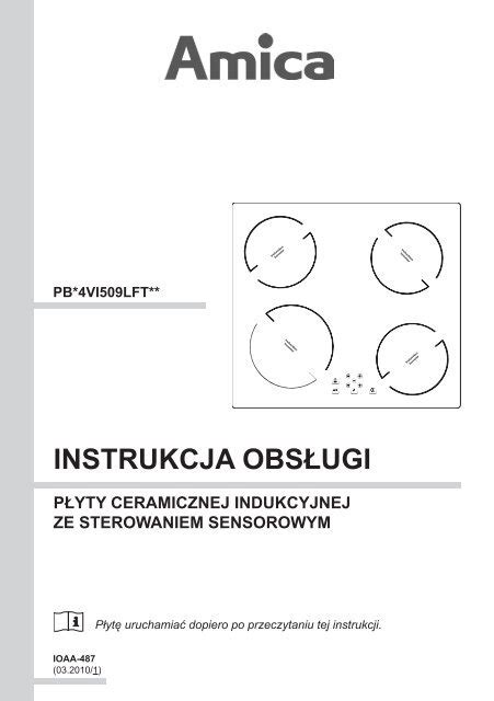 INSTRUKCJA OBSŁUGI Amica