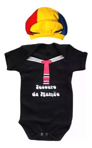 Roupa Beb Menino Fantasia Infantil Tem Tico Kiko Boina Mercadolivre