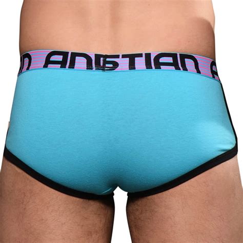 Andrew Christian Shorty Almost Naked R Tro Pocket Bleu Turquoise