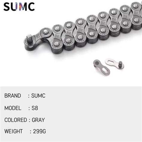 Sumc Bicycle Chain S Speed Chain Mountain Bike Road Bike Folding