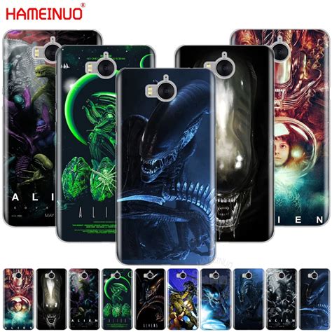 HAMEINUO Xenomorph Aliens Predator Cell Phone Cover Case For Huawei