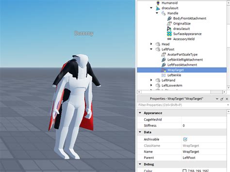 How to jacket on a dummy - Building Support - Developer Forum | Roblox