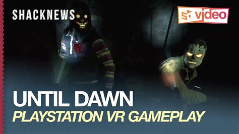 Until Dawn Rush Of Blood Playstation Vr Gameplay Youtube