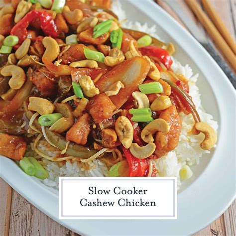 Slow Cooker Cashew Chicken Crock Pot Chicken Recipe