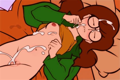 Rule 34 Blush Bottomless Breasts Brown Hair Bukkake Censored Cum Cumshot Daria Daria