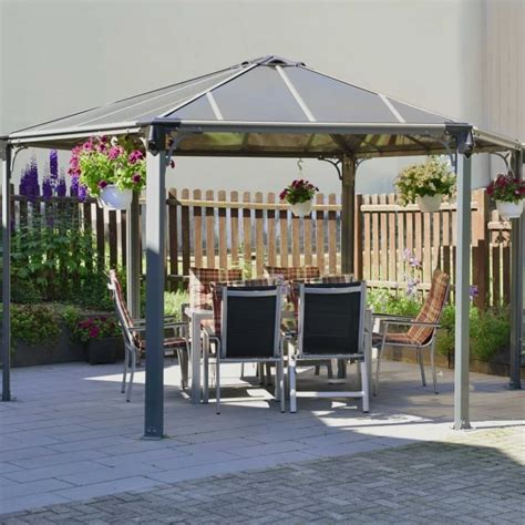 Palram Canopia Monaco Gazebo Garden Street