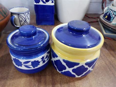 Ceramic Achar Jars At Rs Piece Khurja Chowk Khurja Id