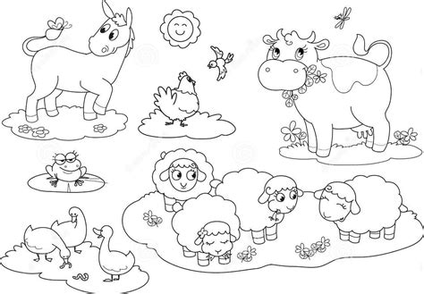 Printable Farm Animals Coloring Pages - prntbl.concejomunicipaldechinu.gov.co