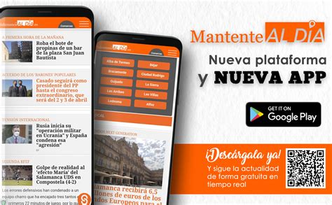 Y con la nueva plataforma llega la nueva APP de SALAMANCArtv ALDÍA