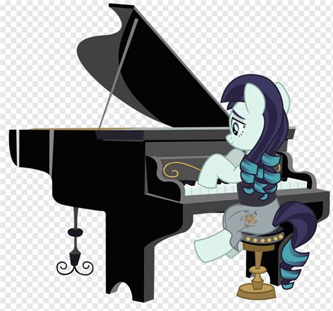 My Little Pony Cartoon Piano Tocando Piano ângulo Piano Minha