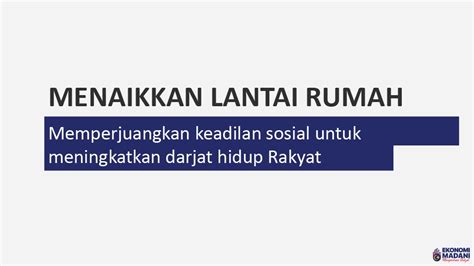 EKONOMI MADANI MEMPERKASA RAKYAT