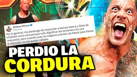 Dwayne Johnson Se Volvi Loco Despu S De Ser Humillado En El Escenario