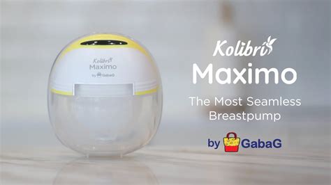 Kolibri Maximo Breastpump Seamless Handsfree Wearable Wireless