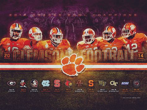 Clemson Football Wallpapers - Top Free Clemson Football Backgrounds ...