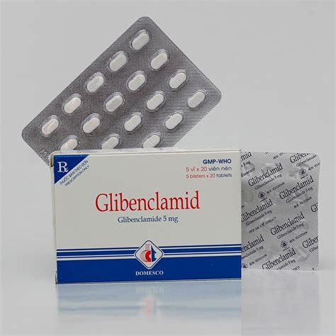 Glibenclamid 5Mg Domesco H 100V Date Cận SHOPTHUOC