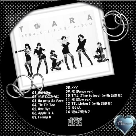 T Ara Absolute First Album☆レーベル カッチカジャ☆韓国drama・ost♪label☆