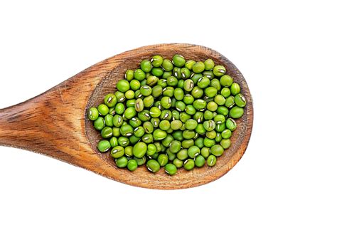 Ai Generated Fresh Green Soybeans Edamame On Wooden Spoon Png