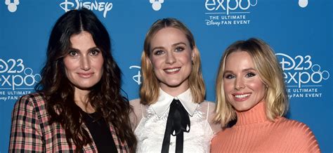 The Cast Of ‘frozen 2′ Attends D23 Expo 2019 2019 D23 Expo Evan Rachel Wood Frozen Idina