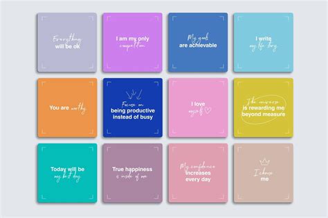 Digital And Printable Affirmation Cards Etsy