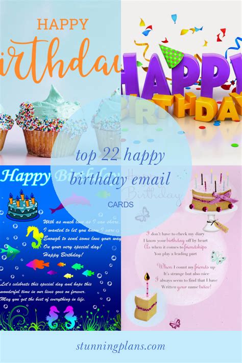 Top 22 Happy Birthday Email Cards - Home, Family, Style and Art Ideas