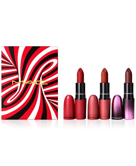 Mac 3 Pc Hypnotizing Kiss Of Magic Lip Set Created For Macys Macys