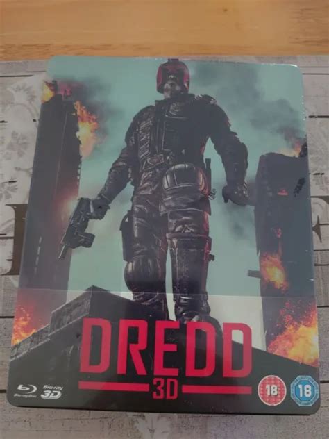 Dredd 3d2d Limited Edition Blu Ray Steelbook New And Sealed £6000 Picclick Uk