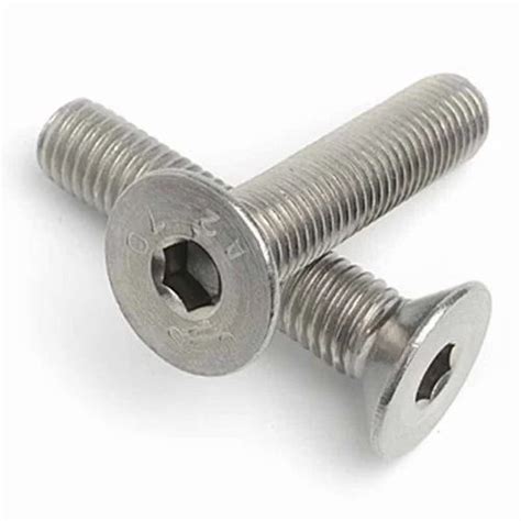 Stainless Steel Socket Head Csk Screws At Best Price In Bengaluru Id 1944123012