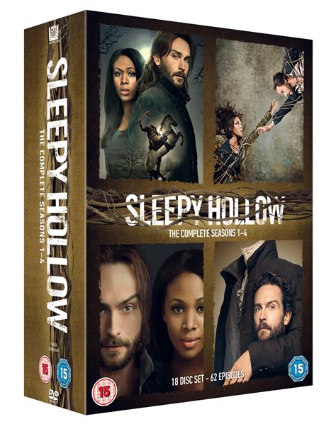 Sleepy Hollow The Complete Seasons 1 4 Dvd Box Set Free Shipping