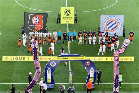 Football Ligue 1 Rennes Surprend Montpellier à Domicile 0 1