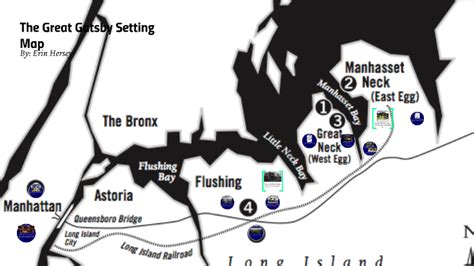 The Great Gatsby Setting Map by Erin Hersey on Prezi Next