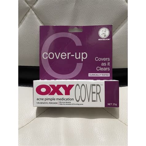 Oxy Cover Acne Pimple Medication G G Authentic Shopee